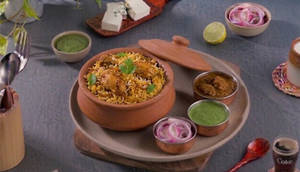 Special Chicken Biryani + Gravy + Chutney + Onion