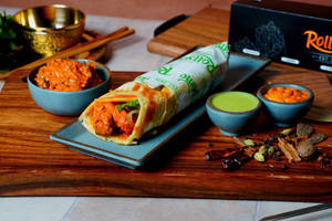 Chaap Butter Masala Roll