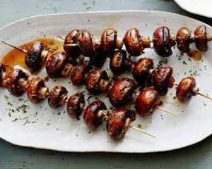 Tandoori Mushroom Kebab