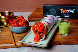 Schezwan Chicken Roll