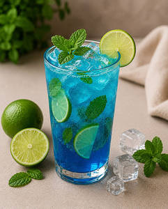 Blue Curacao Mojito
