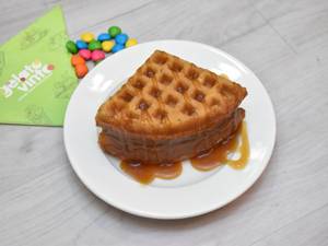 Waffle with Caramel