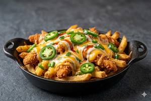 Jalapeno cheese fries