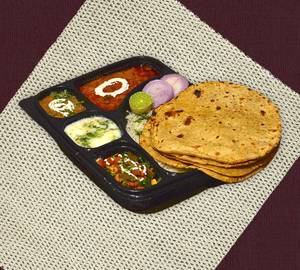 Roti Pork Masala Thali
