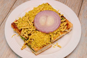 Sev Onion Sandwich