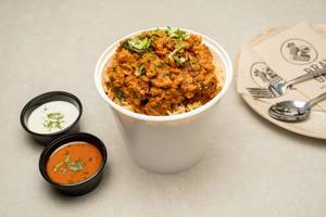 Jumbo Mutton Topping Biryani