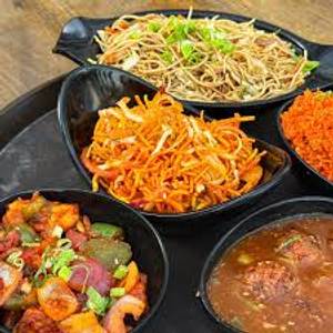 Veg Fried Rice + Paneer Chilli + Hakka Noodles Combo