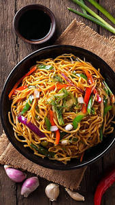 Veg Hakka Noodles