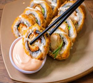 Deep Fry Prawn Kimbap