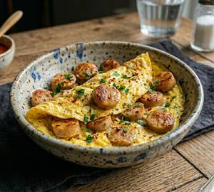Chicken Sausage Omelette