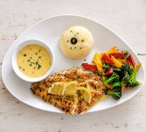 Grilled Fish Steak