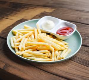 Salted french fries