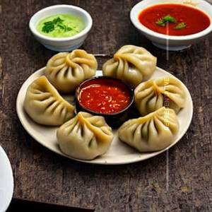 Veg Soya Momos Steam