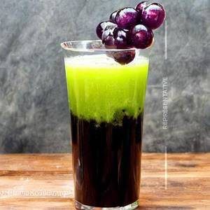 Black Grapes Fresh Juice