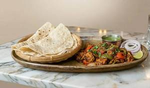 Half Tawa Chaap + 2 Rumali Roti