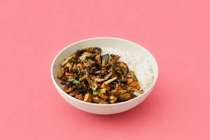 Water Chestnut, Shiitake & Hot Basil Bowl