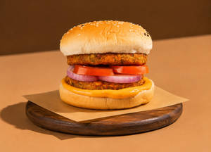 Double Herb Garden Veg Burger