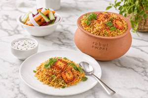 Paneer Tikka Biryani - Handi