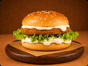 Veggie Delight Burger (good Vibes Only)