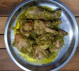 Dry Roast Butter Garlic Chicken [ Half Plate-3 Pieces]