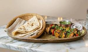 Half Mushroom Tikka + 2 Rumali