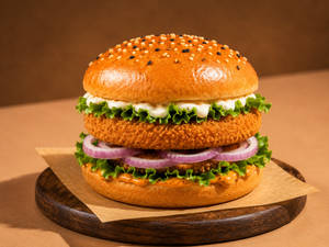Royal Veg Crunch Burger