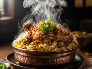 Smoke Biryani (sweet In Taste)