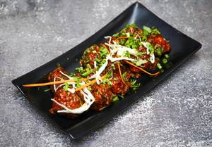 veg manchurian dry