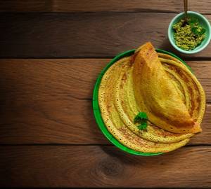 Dhania Onion Dosa   