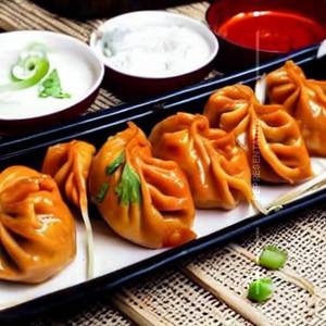 Chicken Red Thai Curry Momos