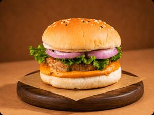 Spicy Crunch Chicken Burger