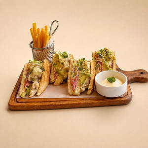 Veg Avacodo Club Sandwich