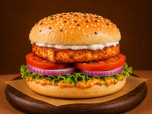 Zesty Paneer Burger