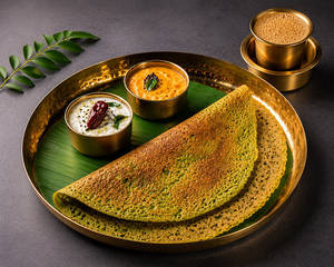 Pesaruttu Dosa (moong Dal Dosa)