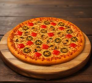 Mashroom paprika Pizza (7 Inch)