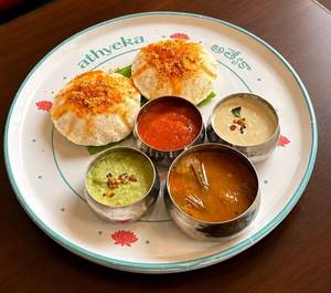 Ghee Podi Idli