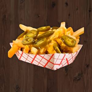 Cheese jalapeno loaded fried