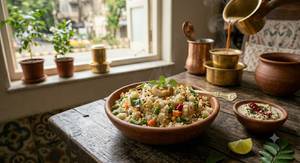 Upma Breakfast Combo For One