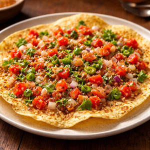 Roasted Masala Papad [1 Piece]