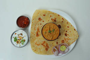 Chapati + Curd Rice
