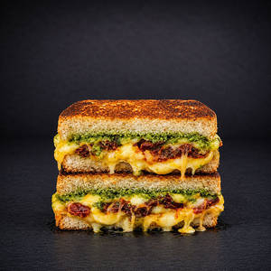 Pesto Grilled Cheese Sandwich