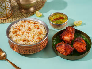 Chicken Kebab Ghee Rice
