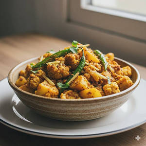 Aloo Gobhi Adraki