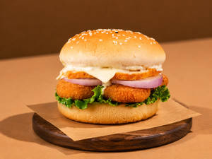 Chicken Cheese Bomb Burger