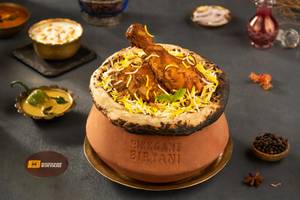 Handi Chicken Dum Hyderabadi Biryani