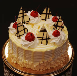 Eggless Pineapple Cake [500 Gm]