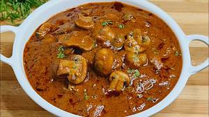 Mushroom Chettinadu Gravy