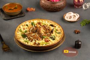 Andhra Mutton Fry Piece Biryani - 500ml