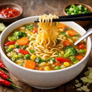Noodles Soup Veg