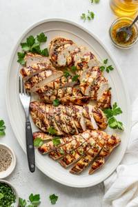 Italian Grilled Herb Chicken Platter